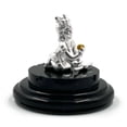 thumbnail image 3 of 999 Pure Silver Krishna idol / Statue / Murti (Figurine #04), 3 of 4
