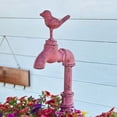 thumbnail image 7 of Tarmeek Pink Square Wrought Iron Plant Container - Decorative Planter for Indoor Outdoor Garden, Home Office Decor, Creative Modern Design, 7 of 7