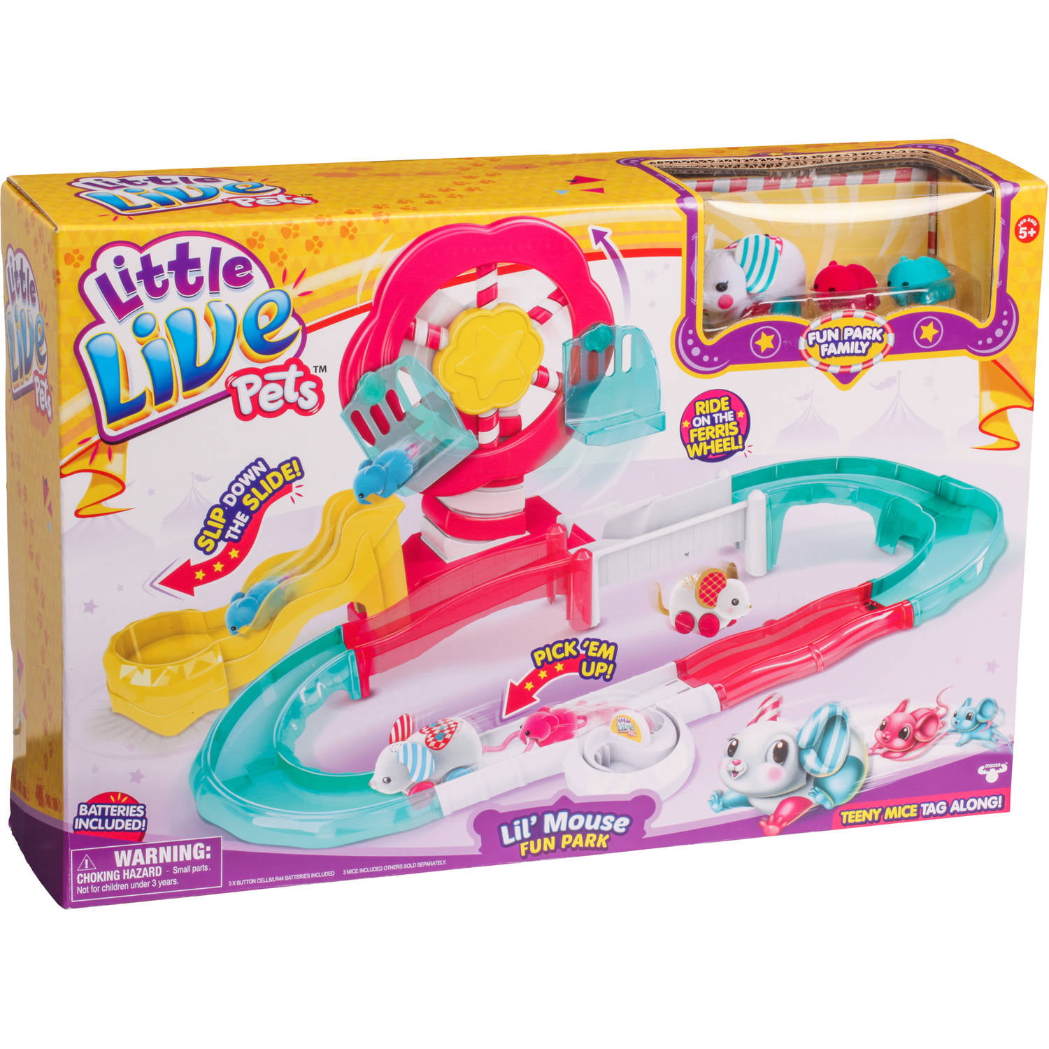 Little Live Pets S3 Lil' Mouse Fun Park 