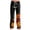 Black, variant on Pajama Pants Women Halloween Funny Pumpkin Print Soft Drawstring Comfy Lounge Bottoms