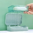 thumbnail image 2 of Soap Dish with Lid - 2 Layer Covered Container, Dustproof SoapHolder | Portable Storage Box for Bathroom, Shower, Kitchen Sink, Bathtub, Dishwashing, Outdoor Camping, Travel Hygiene, Daily Soap Organ, 2 of 18