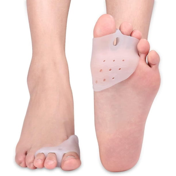 Separador de dedos Taian, separador de orificios de 3 dedos, Corrector de juanetes de Gel suave, separador de dedos para aliviar el dolor de juanetes, Hallux Valgus ZefeiWu 8390606764720