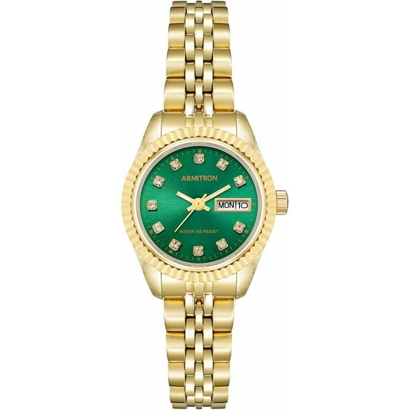 Armitron Genuine Crystal Accented Bracelet Ladies Watch