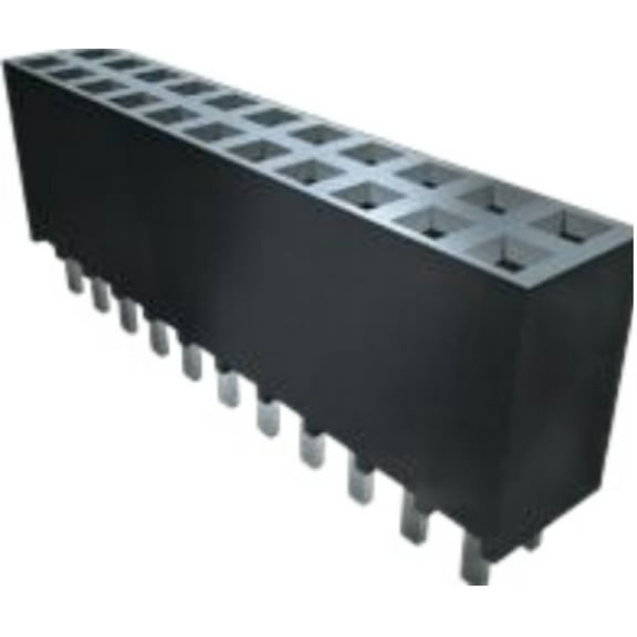 Pack of 2 SSW-105-01-S-D Conn Socket Strip SKT 10 POS 2.54mm Solder ST Top Entry Thru-Hole Tiger Buyâ„¢, Bulk, RoHS