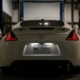 thumbnail image 6 of Xotic Tech White 18-SMD Direct Fit LED License Plate Light Lamp for Infiniti G37 FX Q45 I30 M Nissan 370Z 350Z GTR, 6 of 7