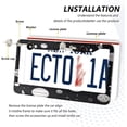 thumbnail image 5 of GZHJMY 2 Pcs License Plate Frame Planetary Flyer License Plate Cover Universal Aluminum US Car Tag Frame with 2 Holes and Screws for Front & Back License Plate Decorative, 5 of 7
