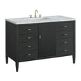 thumbnail image 7 of James Martin Vanities 485-V48-BW-3CAR Myrrin 48" Single Basin Wood Vanity Set - White, 7 of 7