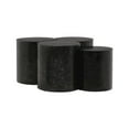 thumbnail image 5 of Meridian Furniture Dimple 4 Piece Black Terrazzo Pattern Iron Metal Coffee Table, 5 of 5