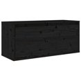 thumbnail image 3 of vidaXL Wall Cabinet Floating Cabinet Display Stand with 2 Hidden Compartments, 3 of 27