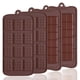 thumbnail image 1 of 4 PCS silicone chocolate molds, 12 grids + 24 grids break apart non-stick coating candy mold baking sheet, 1 of 4