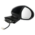 thumbnail image 2 of TRQ Passenger Side Power Heated Mirror Smooth Black Paint to Match Fits 2021-2024 Kia K5 KI1321244, 2 of 4