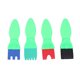thumbnail image 3 of 16 piezas / 1 juego de pinceles de esponja pintados para manualidades, accesorios para sellos, coloridos, educativos tempranos, pintura, material artístico para bebés y niños, 3 of 6