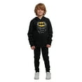 thumbnail image 2 of Batman Suit Boy's 2-Pack Cosplay Zip Front Hoodie & Joggers Set-14, 2 of 7
