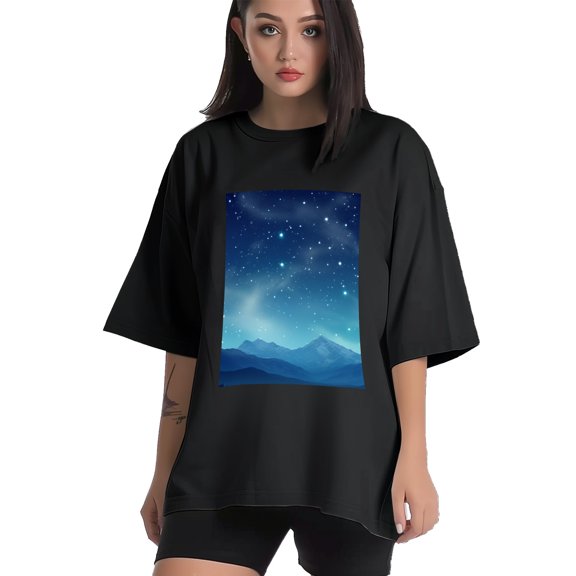 Plus Size Shirt for Women Black Tops for Women Short Sleeves Shirt for Women Sky 6 T Shirt Crewneck Shirt for Women XS