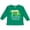 Kelly Green, variant on Gatlinburg, Tennessee- Mountains and Bear Shape Boys or Girls Long Sleeve Toddler T-Shirt
