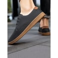 thumbnail image 3 of Mens Fashion Sneakers Casual Shoes Minimalist Oxfords Slip On Flat Shoes Workout Breathable Loafers Business Dress Shoes, 3 of 4