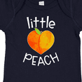 thumbnail image 4 of Inktastic Little Peach Cute Heart Shaped Peach Boys or Girls Baby Bodysuit, 4 of 5
