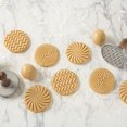 thumbnail image 3 of Nordic Ware Geo Cast Cookie Stamps, 3 of 8