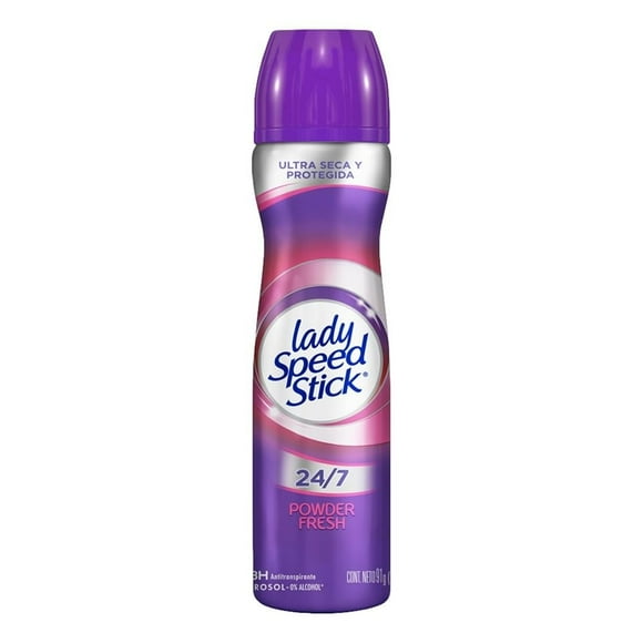 Desodorante Mujer Lady Speed Stick Powder Fresh en Aerosol Antitranspirante 150 ml