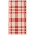 thumbnail image 2 of Safavieh Courtyard Benjamin Plaid Indoor/Outdoor Area Rug, Red/Bone, 2'3" x 4', 2 of 17