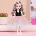 thumbnail image 1 of Xihbxyly Ofertas de Hoy Caja de Regalo para Muñecas de 12 Pulgadas y 30 Cm, Regalo para La Casa de Juegos de Los Niños, Juguetes para Niñas, Falda Linda, Cabello Largo, Ojos Grandes, Hermosa Muñeca,, 1 of 6