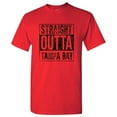thumbnail image 2 of Straight Outta Tampa Bay T-Shirt - Large - Red, 2 of 6