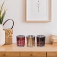thumbnail image 3 of Glass Tealight Holders Midnight Forest - Set of 3, 3 of 3