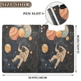thumbnail image 3 of FORMRS A4 Clipboard Folder with Pen Holder Horizontal Foldable School Office Binder, Retro Watercolor Planet, 3 of 9