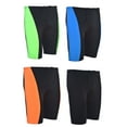 thumbnail image 2 of Men's Performance Swimsuit Racer Jammer - Durable Spandex Nylon Blend Comfortable Swimwear Training Many Colors, 2 of 2