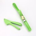 thumbnail image 3 of Prensa de ajo, picadora de ajo hecha de plástico y acero inoxidable, trituradora de ajo fácil de apretar y fácil de limpiar y a prueba de óxido verde Sincero Hogar, 3 of 4