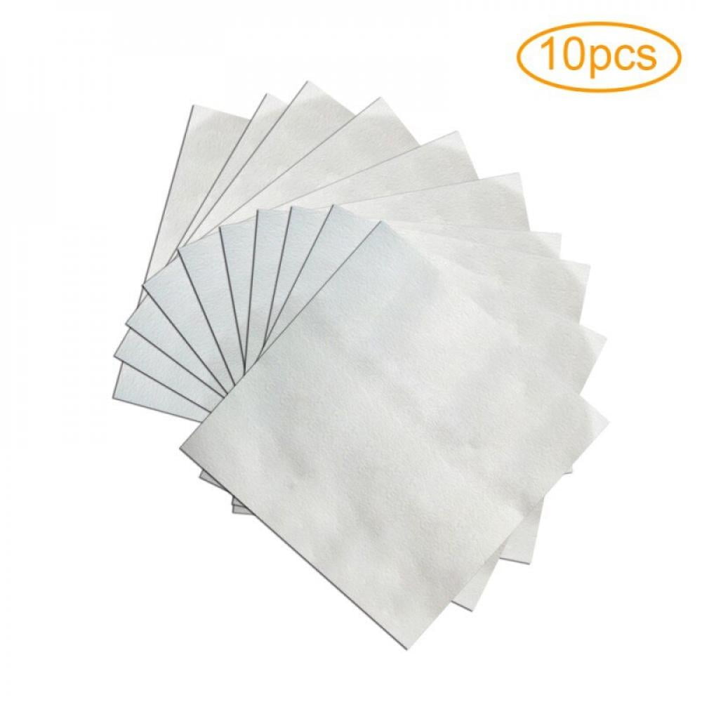 LANGING 10 Pieces Leather Repair Patch Adhesive Backing Leather Patches for Sofa Car Seats Handbags Jackets Black