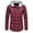 Wine, variant on DDAPJ pyju Fall Fashion Shirts for Men 2023 Clearance, Men's Slim Fit Stretch Plaid Hoodie Long Sleeve Drawstring Flannel Shirt Jackets Casual Button Down Shacket Jacket