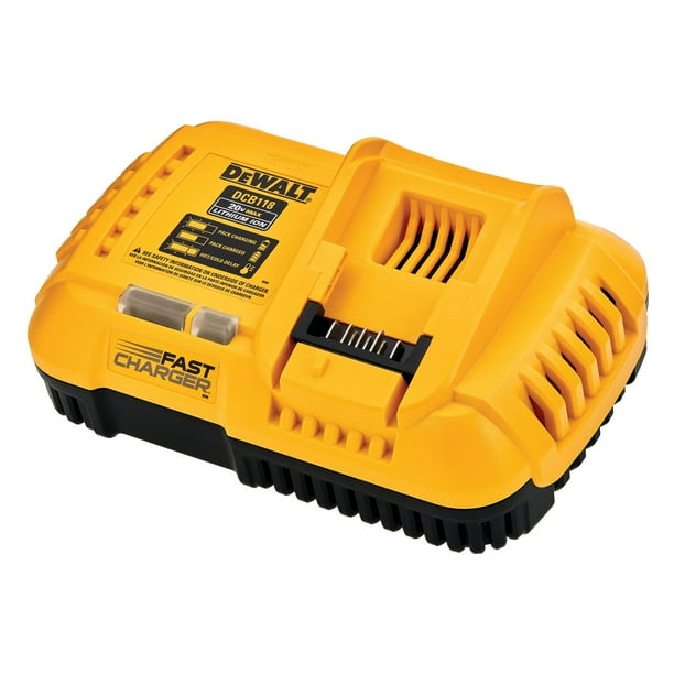 Cargador DEWALT FLEXVOLT de carga rápida de 20 V MAX (DCB118)