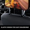thumbnail image 4 of Los Tipos Malos Funda Protectora Universal para Reposacabezas de Coche, Funda Elástica para Reposacabezas de Asiento de Auto, Funda de Tela Antipolvo, Accesorios de Interior 2 Piezas, 4 of 6