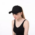 thumbnail image 3 of Gorra de béisbol de moda cc, gorra para el sol, gorra de béisbol de algodón, un solo color, para las cuatro estaciones, 3 of 6