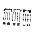 thumbnail image 2 of Accesorio de varilla de eje para coche RC, actualización de aleación de aluminio, fácil de instalar, pieza de coche RC para camiones modificados MN82T negro, 2 of 8