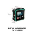 thumbnail image 7 of Magnetic Digital Angle Finder with Electronic Laser Gauge Ruler 360° LCD Electronic Protractor ,Water-Proof & Dust Resistant, 7 of 7