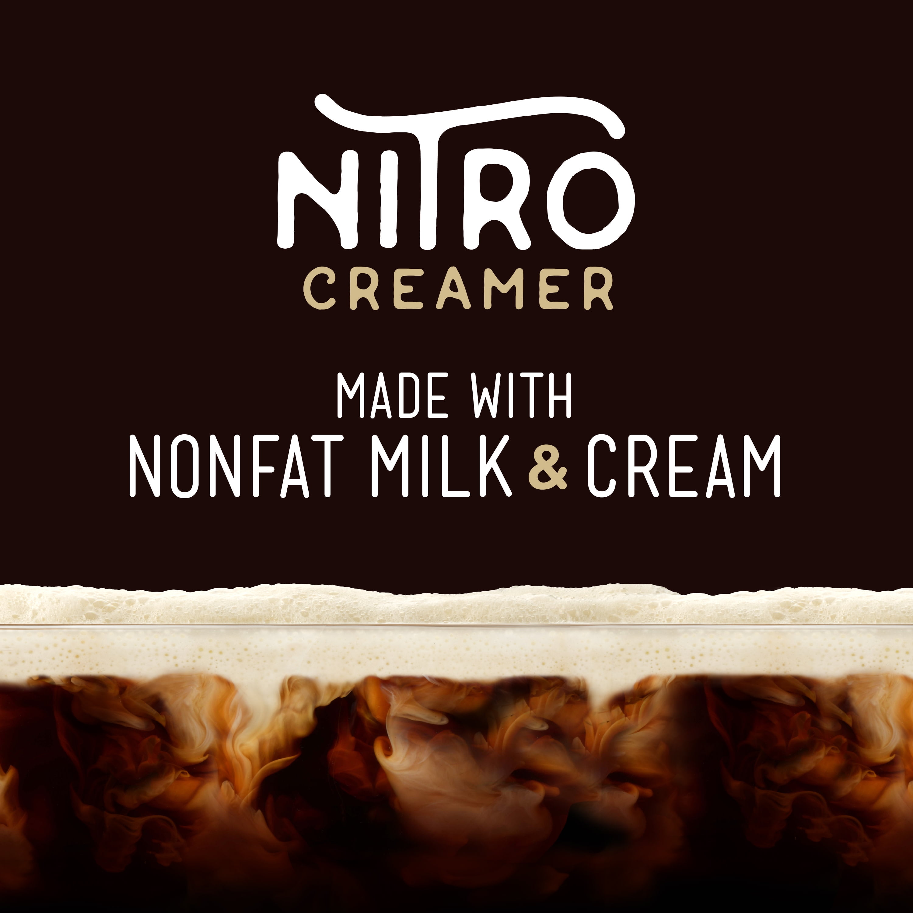 new design 1000ml nitro coffee cream
