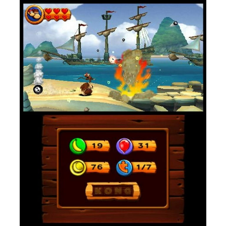 Donkey kong sale country returns 2ds