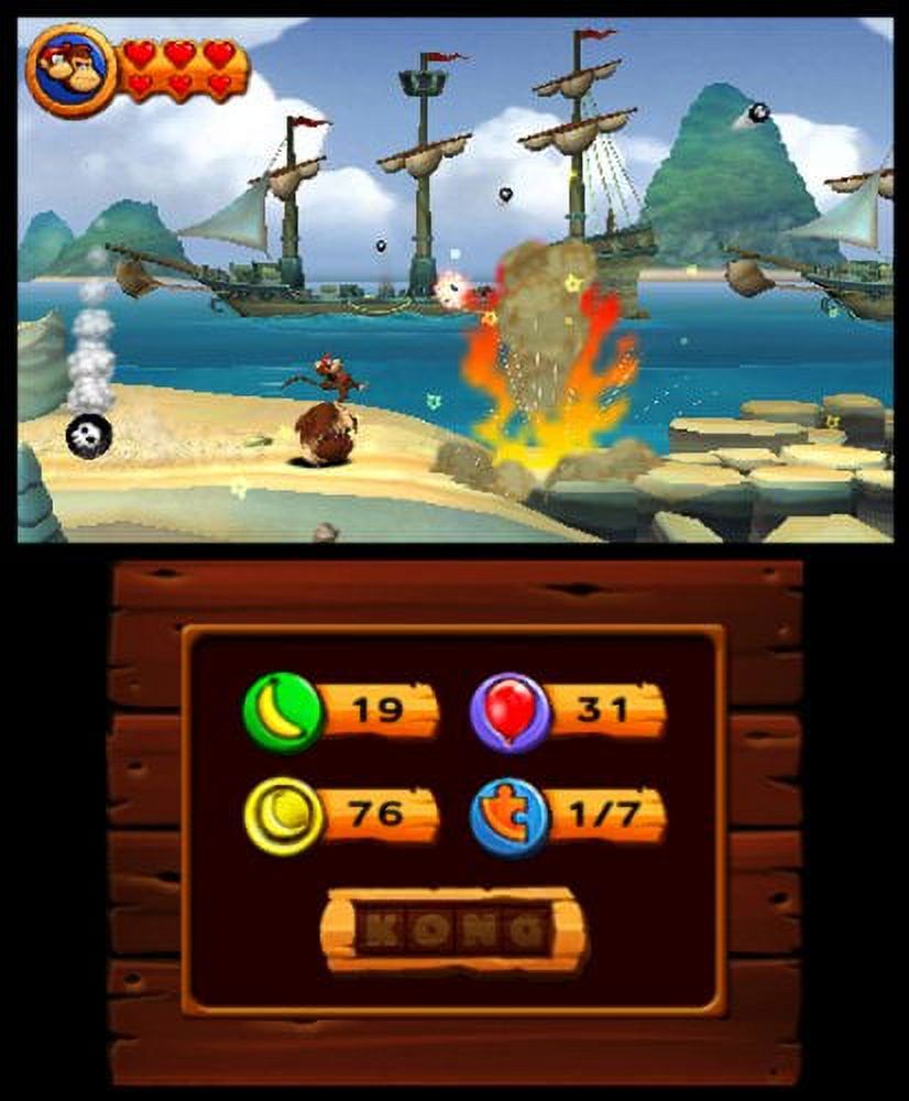 Donkey Kong Country Return 3ds - image 5 of 9