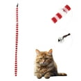 thumbnail image 3 of Unique Bargains Snake Shape Cat Wand Replacement for Pet Interactive Cat Wand Refill Attachment Red White, 3 of 6