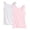 EK65_White&Pink, variant on VV AVEORS 2 Pack Tank Tops for Women Spring Summer Wide Strap Sleeveless Shirts Lounge Plain Camisoles Gray 2XL