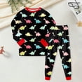 thumbnail image 2 of Baby Boys Long Sleeve Top And Pants Snug Fit Cotton Pajama Set,Skin-Friendly 6-12 Months 12-24 Months 2t 3t 4t 5t 6t 7t 8t 9t Children(Red,5-6 Years), 2 of 6