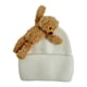 thumbnail image 1 of Gorro de invierno suave y ligero, accesorio para la cabeza, informal, cortavientos, tipo boina. Blanco, 1 of 8