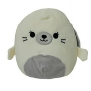 Squishmallows Official Kellytoys Plush 8 Inch Lucille the White Seal Ultimate Soft Animal Stuffed Toy