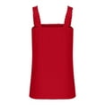 thumbnail image 5 of Edvintorg Summer Tops for Women Women's Fashion Shirts Solid Comfortable Loose Sleeveless Casual Tops and Blouses, 5 of 5