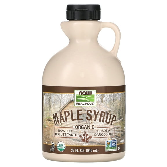 NOW Foods Maple Syrup Grade B Org 32 Ounce
