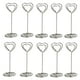 thumbnail image 1 of KAKOWELY 10 clips para sujetar notas en forma de corazón para recuerdos de boda (plateados), 1 of 5