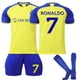 thumbnail image 1 of Riyadh Victory Traje de fútbol Adulto Niños Hombres Fitness al aire libre Deportes Ronaldo Jersey Secado rápido Mujeres2223 Riyadh Victory Home No. 7 (Calcetines), 1 of 1