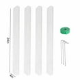 thumbnail image 3 of CheAAlet 4 Pcs 24 inch Plastic Moss Pole for Plants Monstera, Plant Poles for Climbing Plants, Plant Support for indoor Plants Work with Sphagnum Moss Clear, 3 of 6